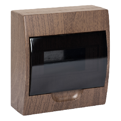 Щит распределительный навесной ЩРН-П- 8 темное дерево IP41 PROxima