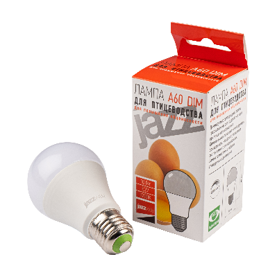 Лампа светодиодная специального назначения LED 10w E27 груша диммируемая для птиц-несушек