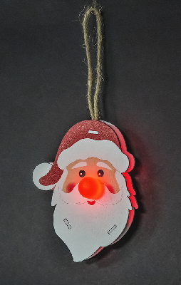 Гирлянда новогодняя светодиодная NGF-D019-R-1CR2032