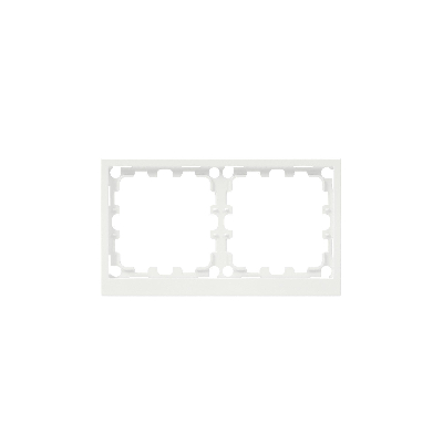 Рамка 2 поста IP44, KANT, белая магнолия