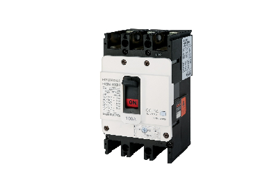 Выключатель автоматический в литом корпусе типа HGM, типоразмера 100AF, арт.HGM100H3PT4S0000C00025F (25А, 26кА, 3 полюса, регулируемый термомагнитный расцепитель, переднее подключение)