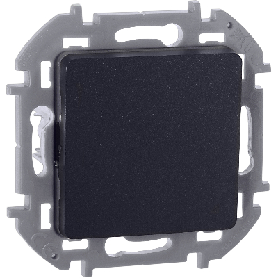 Выключатель одноклавишный INSPIRIA 10 AX 250 В~ антрацит