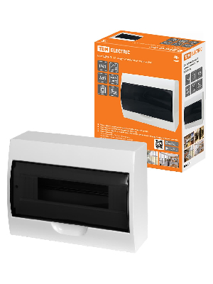 Бокс ЩРН-П-12модулей навесной пластик IP41