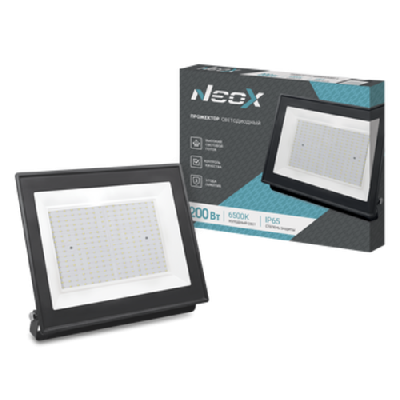 Прожектор светодиодный ДДО-8 200Вт 6500К 20000Лм 100лм/Вт IP65 NEOX