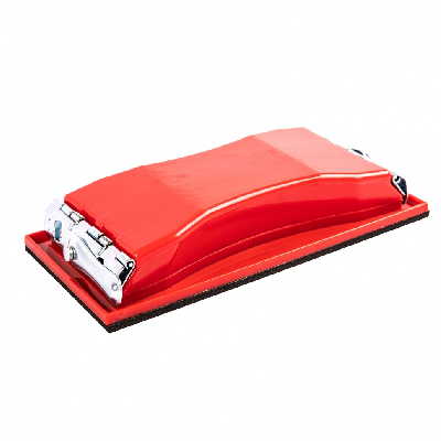 Брусок для шлифования, 210x105 мм, пластиковый с зажимами