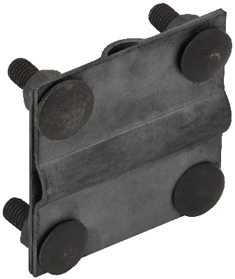 Зажим крестообразный полоса/пруток-полоса/пруток 40/12мм оцинкованная сталь TD IEK