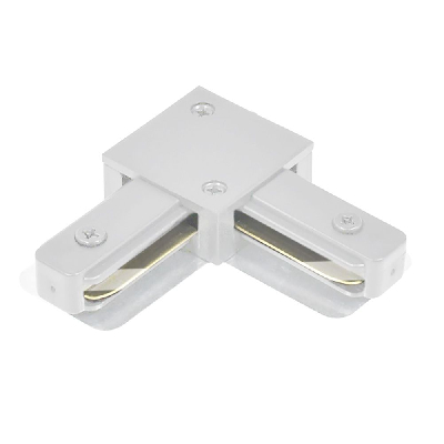 Коннектор угловой белый для шинопровода CAB1007