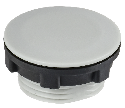 Заглушка для отверстия 22мм серая MASTER IEK