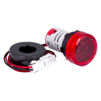 Индикатор значения тока и напряжения красный ED16-22AVD 100А PROxima