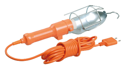 Светильник переносной УП-1Р плоская вилка (с выключателем) 2Р/5м 2х0,75 IEK