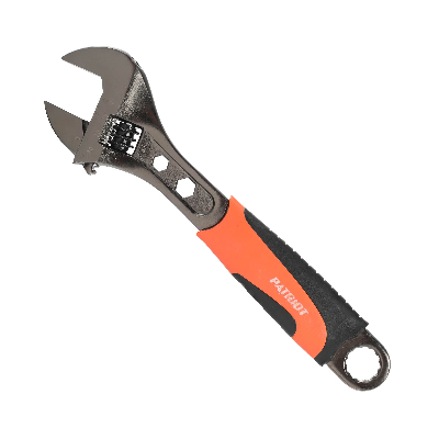 Ключ разводной AWF-250, обрезиненная ручка, 250мм