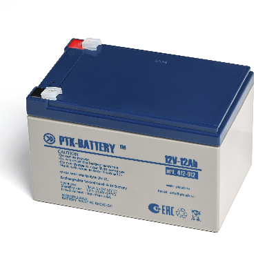 Аккумуляторная батарея 12 Ач PTK-BATTERY 12-12Ah