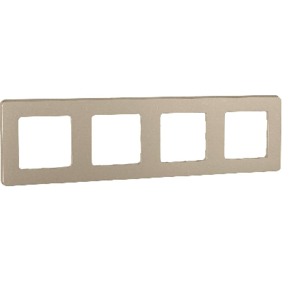 Рамка 4-местная шампань INSPIRIA