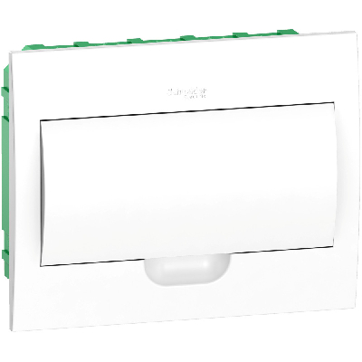 Щит распределительный встраиваемый белый City9 (ЩРв-П-12) дверь белая на 12 модулей IP40