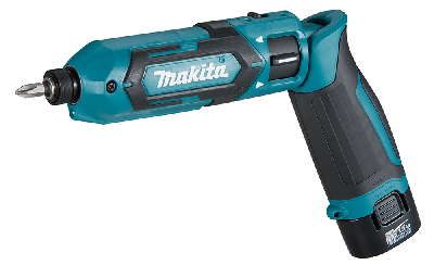 Отвертка аккумуляторная 7.2В, 2450об/м, 25Нм, HEX1/4'' (2х1Ач)