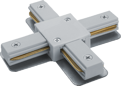 Коннектор Х-образный белый для шинопровода NLT-C-1L-AS1-WH-X