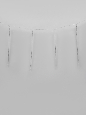 Занавес светодиодный фигурный Падающие звезды соединяемый 2,4х0,5м 8 подвесов 240 светодиодов Разноцветный свет Провод прозрачный ULD-E2405-240/DTK MULTI IP44 METEOR