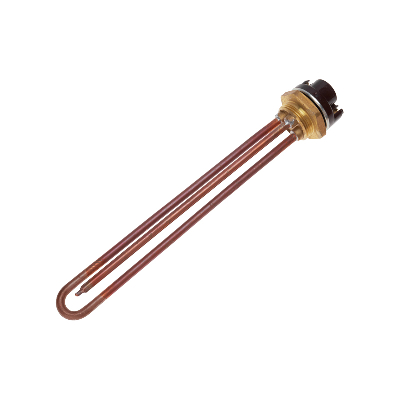 ТЭН элемент нагревательный для бойлера RDT 1.5 кВт фланец М6 42 мм с терморегулятором 80 градусов и прокладкой