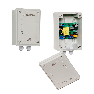 Блок питания стабилизированный БПС-12/3-У (уличный)