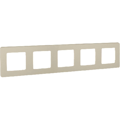 Рамка 5 постов INSPIRIA слоновая кость