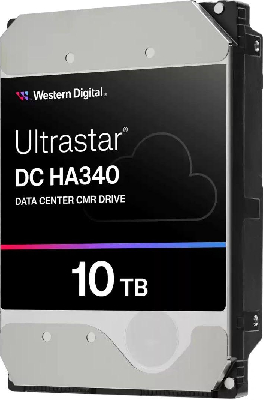Жесткий диск 3.5'' 10 ТБ Ultrastar DC HA340, SATAIII, 7200 об/мин, 512 МБ