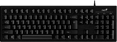 Клавиатура Smart KB-101  USB, 105 клавиш, черный