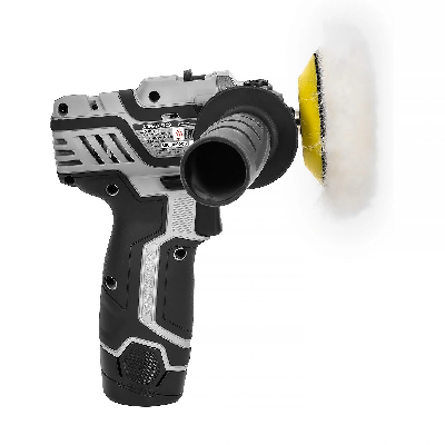 АПМ-76/12Э аккум. полировальная машина АПИ-Т (Li-ion, кейс, 2 аккум., 2,0 Ач, ЗУ, набор 7 пр.)