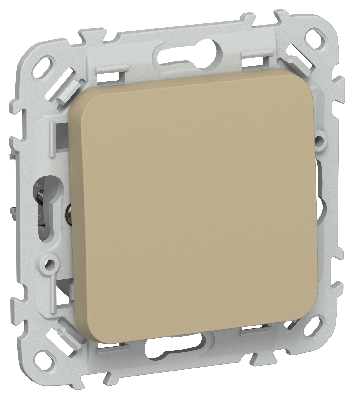 FLITE Выключатель 1-клавишный 10А ВС11-1-0-ФлХ хаки IEK