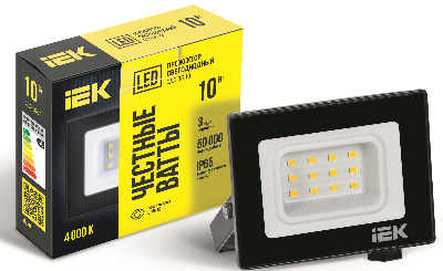 Прожектор светодиодный ДО-10w 4000K 800Лм IP65