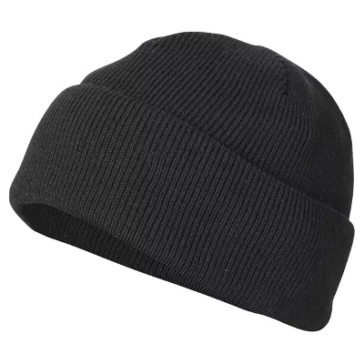 Шапка на флисе цв. черный
