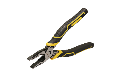 Пассатижи 175мм с эксцентриковым шарниром +30% к силе реза TPR рукоятки