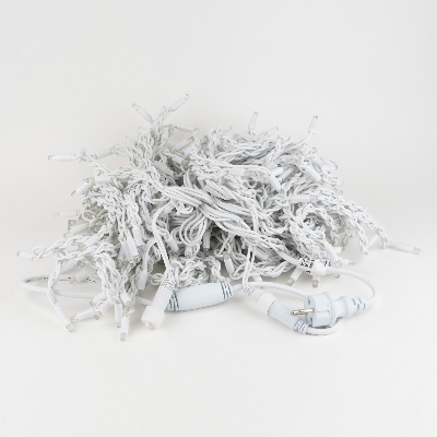 Гирлянда Занавес светодиодный с эффектом мерцания 3х2 м Соединяемый 240 светодиодов белый провод ULD-C2030-240/TWK WHITE IP67