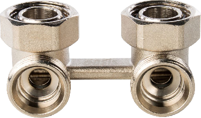 Узел нижнего подключения с шаровым затвором угловой 3/4'x3/4'