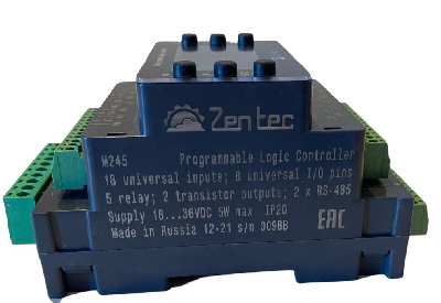 Контроллер программируемый логический  ZenTec