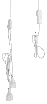 Патрон FITO-Holder G13 IP65 mini для ламп FITO до 600 мм 2хG13 с выключателем, вилкой 1.5 м