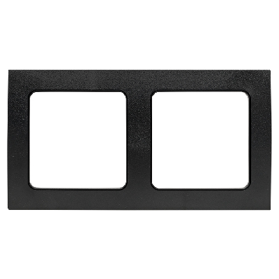 Стокгольм Рамка 2-местная черная