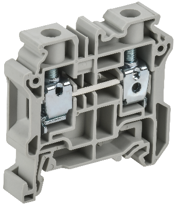 ARMAFIX Колодка клеммная CY10 винтовая 10мм2 проходная серая Ex IEK