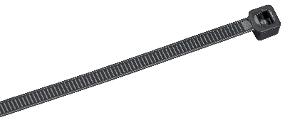 Хомут P6.6 съёмный чёрный 4,8х200мм IEK