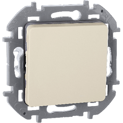 Выключатель одноклавишный INSPIRIA 10 AX 250 В~ слоновая кость