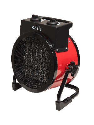 Пушка тепловая электрическая на 3 кВт TPK-30R, круглая