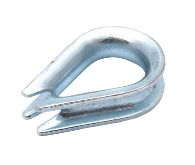 Коуш 4мм DIN6899 оцинкованный