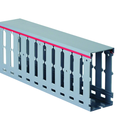 Короб перфорированный T1-EF 100x100 серый QUADRO