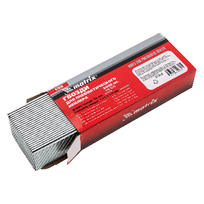 Гвозди для пнев. нейлера, длина - 25 мм, ширина - 1,25 мм, толщина - 1 мм, 5000 шт