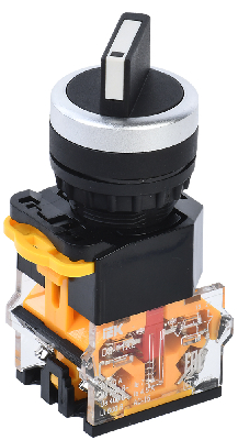 Переключатель D8-11X2 2 полож. 1з+1р черный