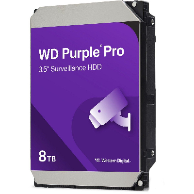 Жесткий диск 8TB Purple 3.5'', SATAIII, 7200      об/мин, 256 МБ