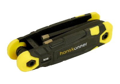 Набор ключей шестигранных в складном кейсе сталь S2 1.5-8'мм (1 комплект - 8шт)