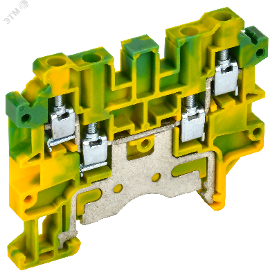 Колодка клеммная CTS-MC-PEN земля 4 вывода 4мм2 IEK
