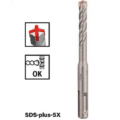 Бур SDS-plus-5X 8x150x210