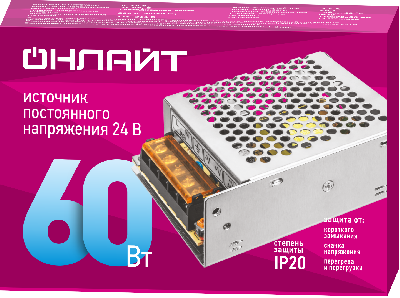 Драйвер 60w OD-P60-IP20-24V