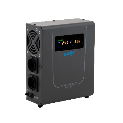 Источник бесперебойного питания SKAT-UPS 800T Lin e-Interactive 220В, 800ВА, работает от 1 внешней АКБ